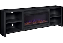 tawni black fireplace insert   