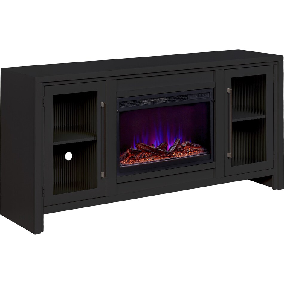 tawni black fireplace insert   