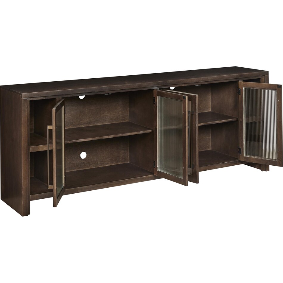 tawni dark brown console   