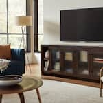 tawni dark brown console   