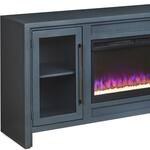 tawni malta blue fireplace insert   
