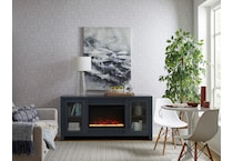tawni malta blue fireplace insert   