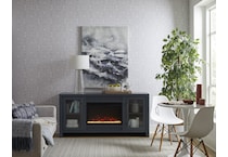 tawni malta blue fireplace insert   