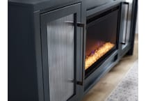 tawni malta blue fireplace insert   