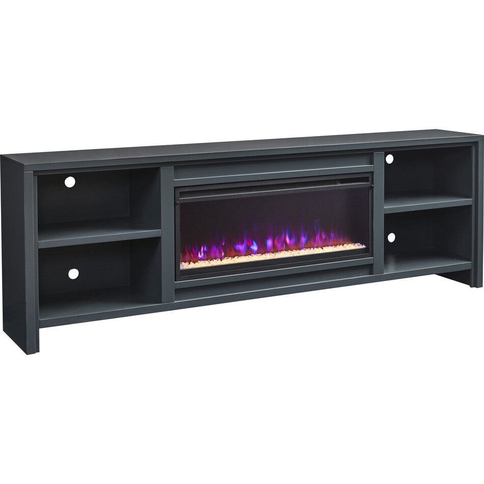 tawni malta blue fireplace insert   