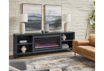 tawni malta blue fireplace insert   