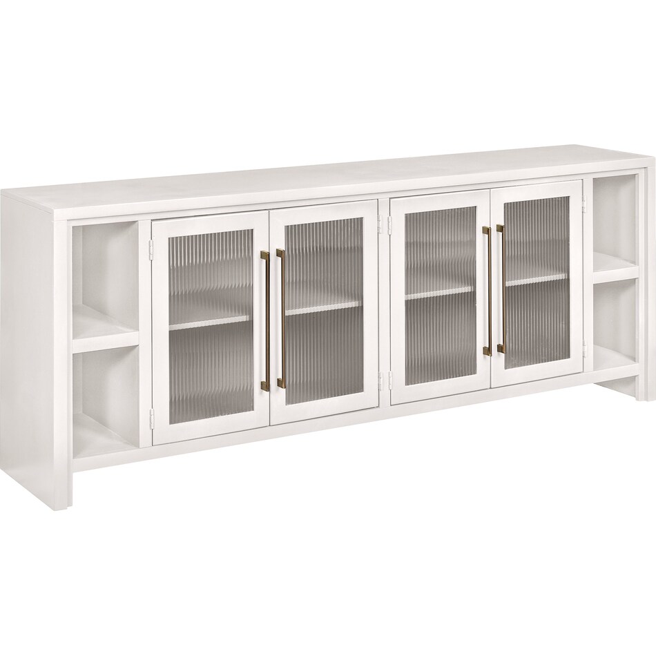 tawni white console   