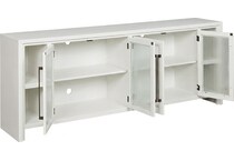 tawni white console   