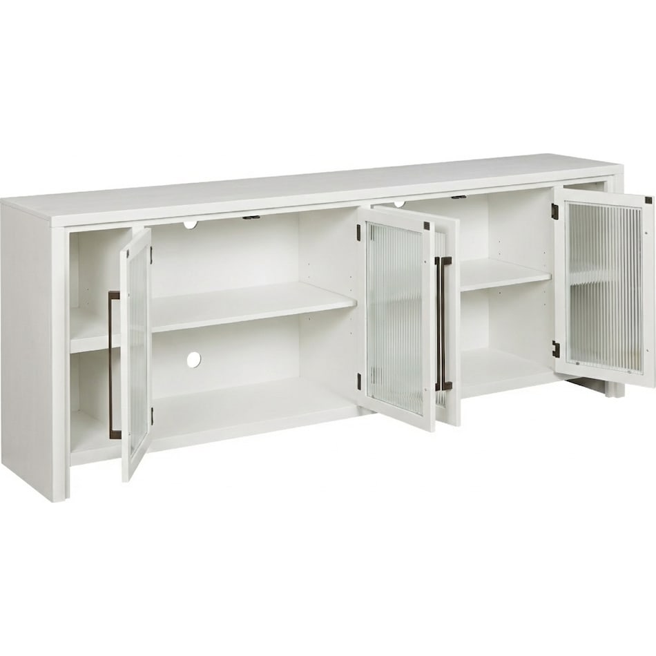 tawni white console   