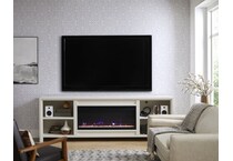 tawni white fireplace insert   