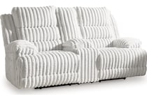 technique alloy power reclining console loveseat   