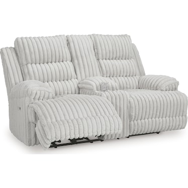 TECHNIQUE POWER RECLINING CONSOLE LOVESEAT