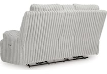 technique alloy power reclining console loveseat   