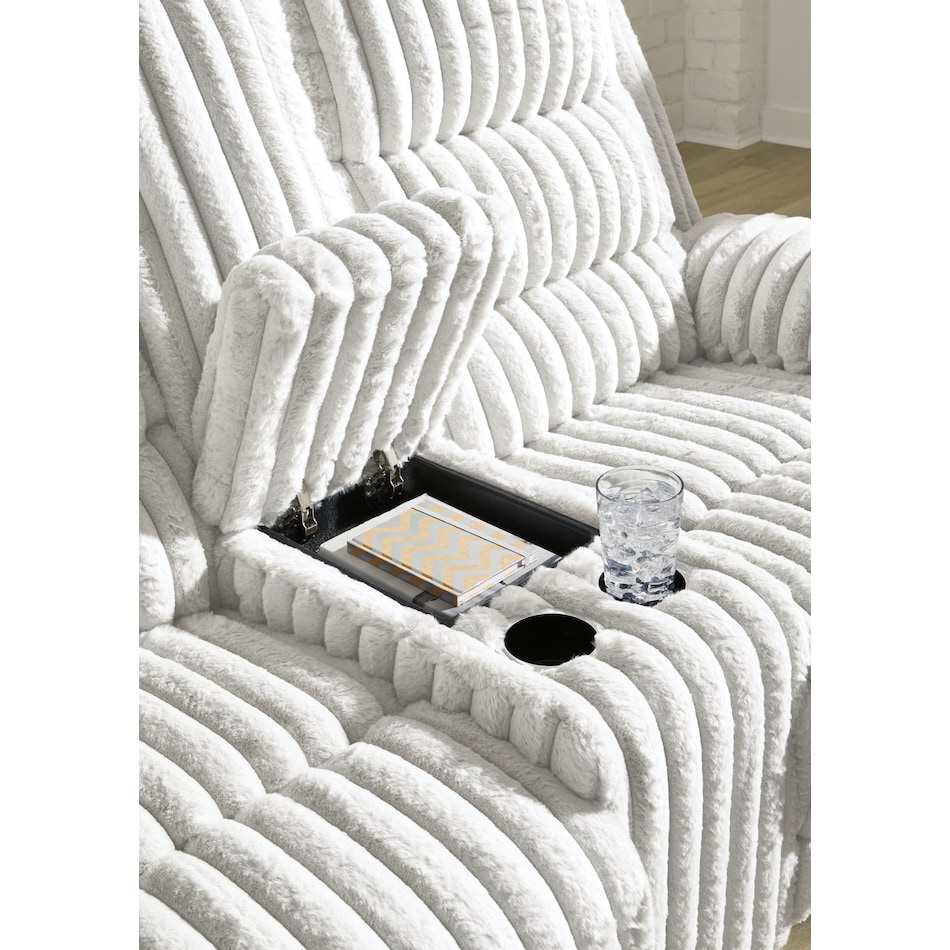 technique alloy power reclining console loveseat   