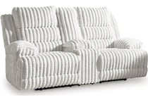 technique alloy power reclining console loveseat   