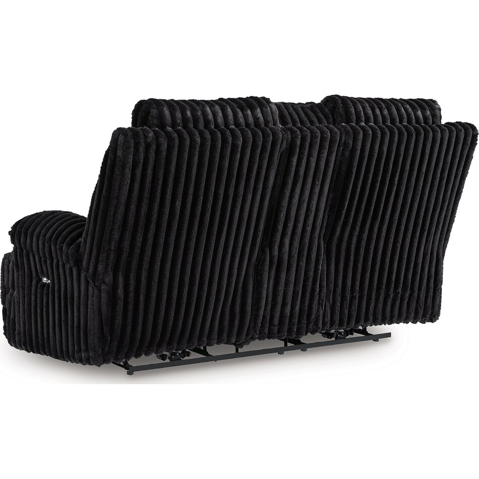 technique onyx power reclining console loveseat   