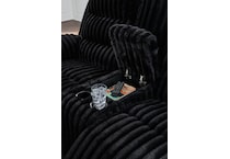 technique onyx power reclining console loveseat   