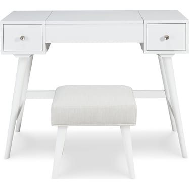 THADAMERE VANITY WITH STOOL