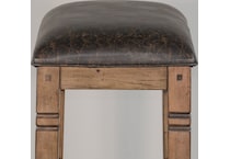 thatcher buckskin barstool   