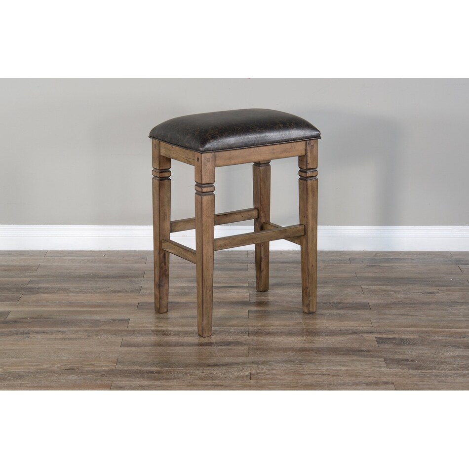 thatcher buckskin barstool   