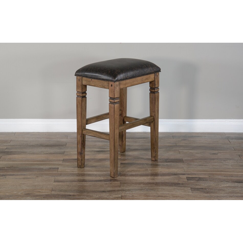 thatcher buckskin barstool   