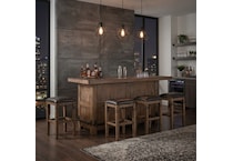 thatcher buckskin barstool   