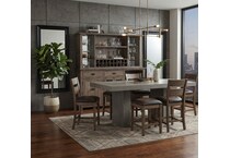 thatcher buckskin barstool   