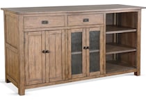 thatcher buckskin console   