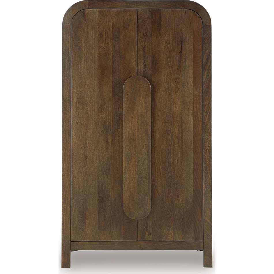 thoren medium brown curio   