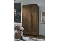 thoren medium brown curio   