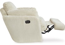 tie breaker ivory swivel glider recliner   