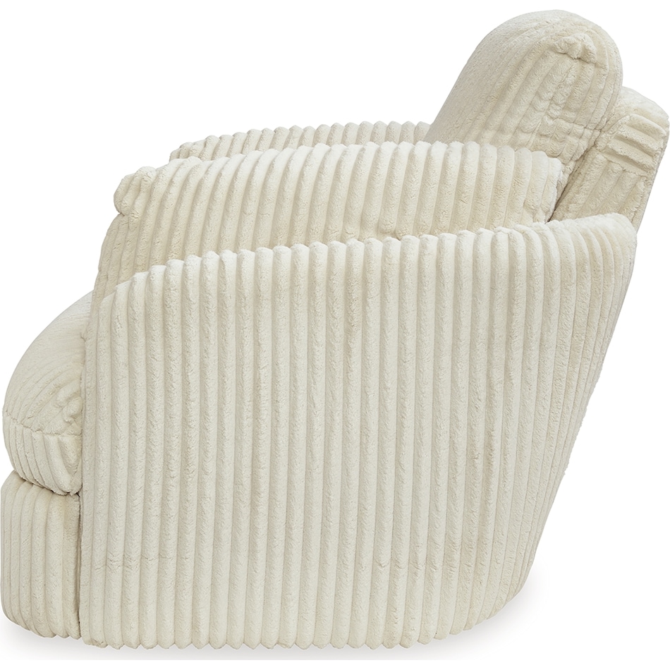 tie breaker ivory swivel glider recliner   