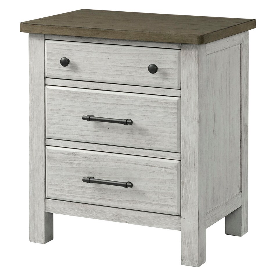 timberlake  white sierra nightstand   