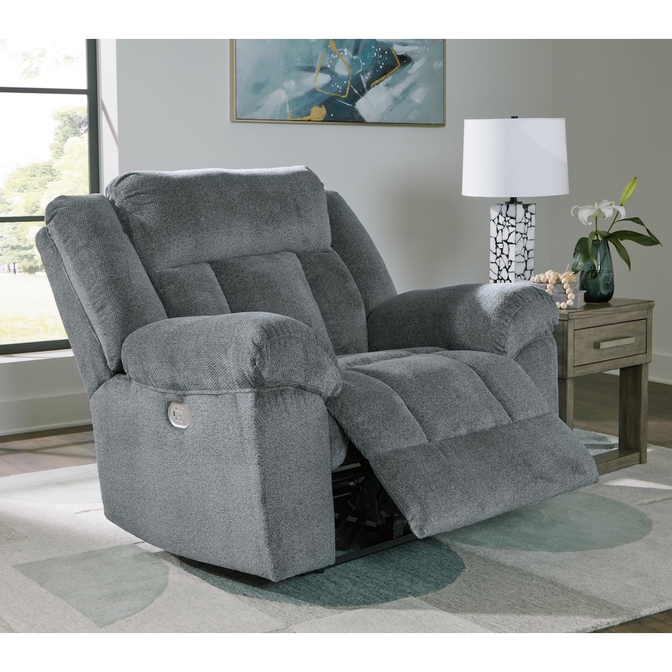 tip off slate power recliner   