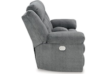 tip off slate power reclining console loveseat   