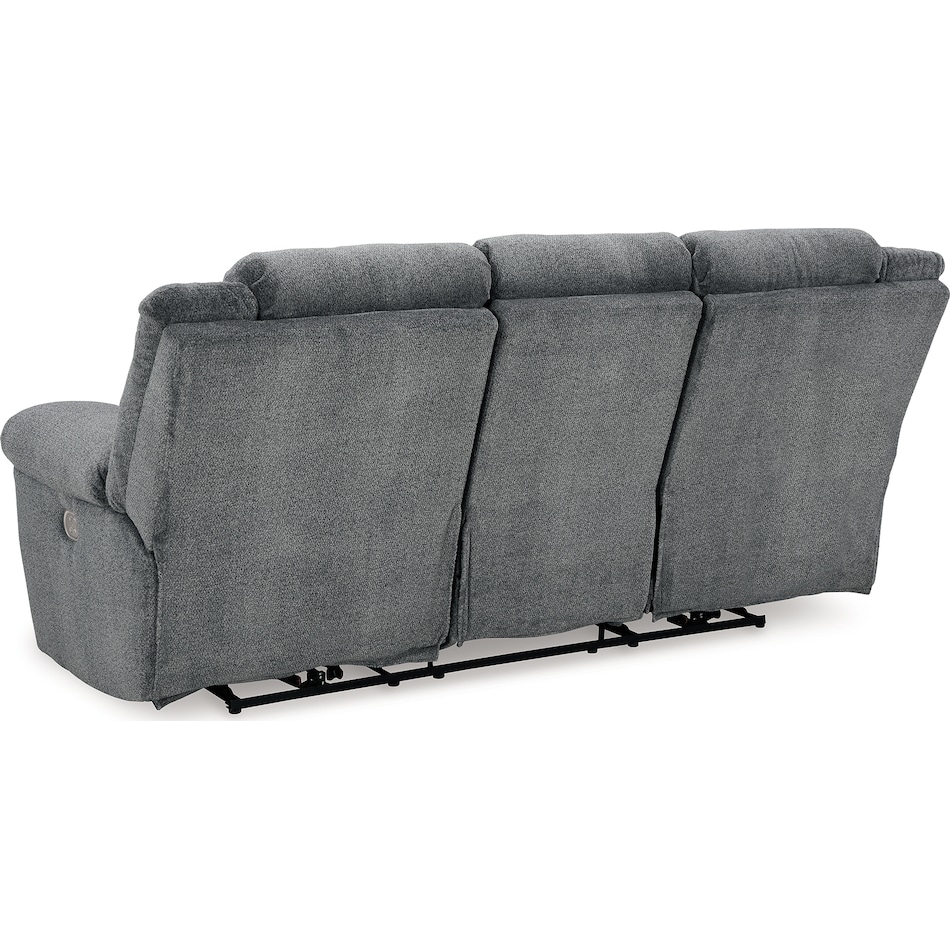 tip off slate power reclining sofa   