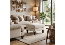 tobias white ottoman   