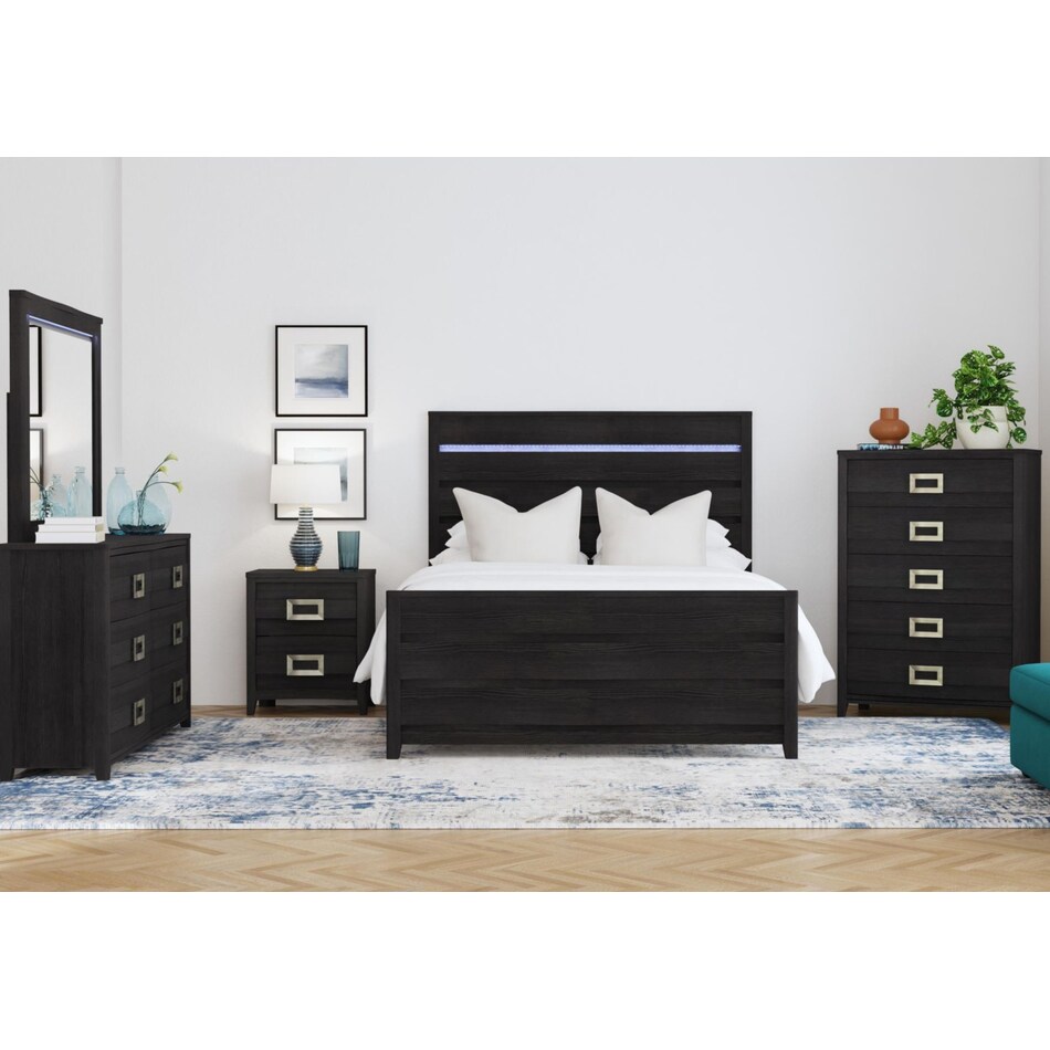 tobin black dresser   