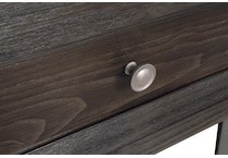 todoe dark gray end table   