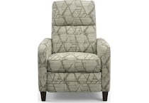 tollin drumbeat chocolate recliner   