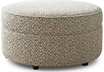 tollin tatum river rock ottoman   