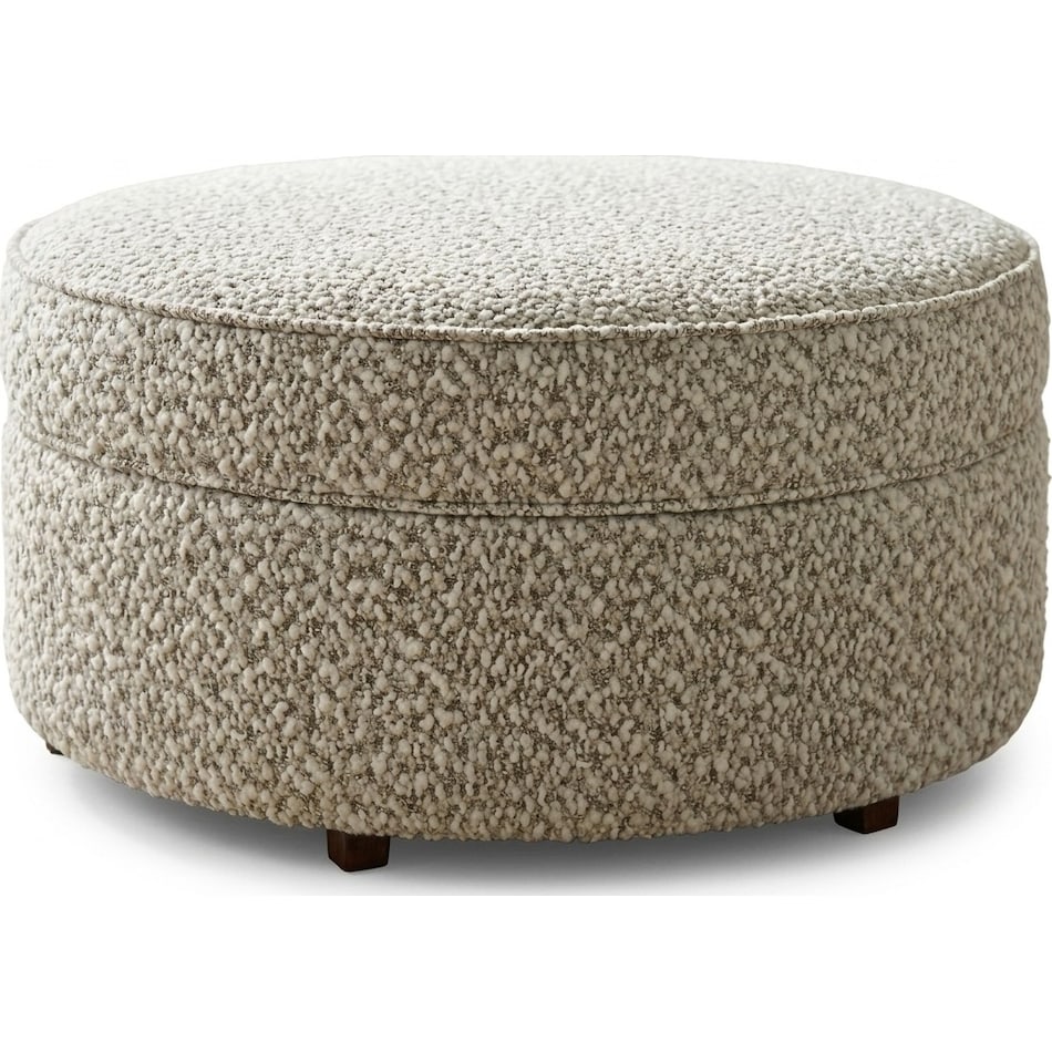 tollin tatum river rock ottoman   