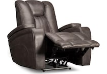 tolman brown power recliner   