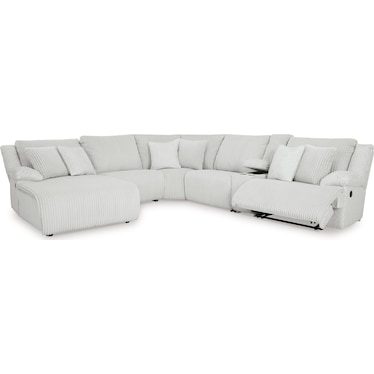 TOP TIER 6-PC RECLINING SECTIONAL