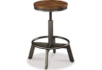 torjin brown counter chair   