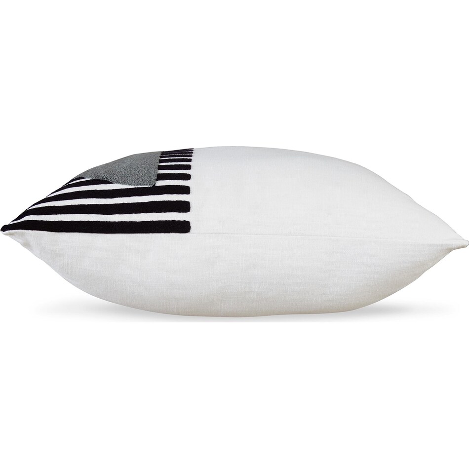 toss pillow black white honey pillow   