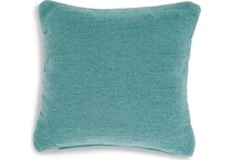 toss pillow teal pillow   