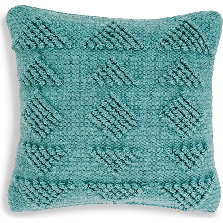 toss pillow teal pillow   