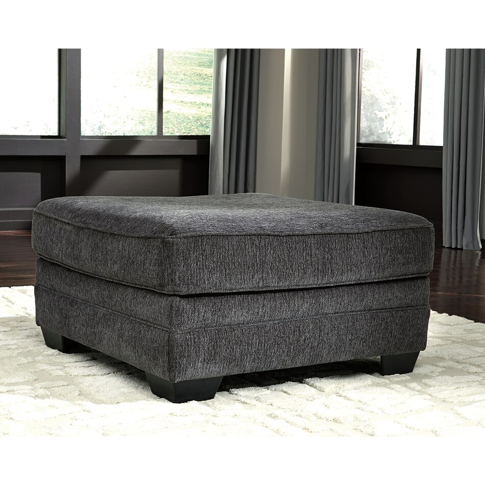 tracling grey cocktail ottoman   