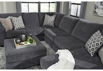 tracling grey cocktail ottoman   